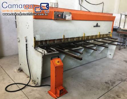 Guilhotina hidr�ulica 4 mm Braffemam