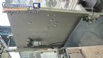 Seladora autom�tica de potes frascos copos com selo pl�stico Engemaq 900 potes por hora