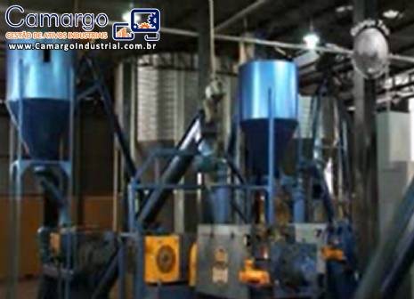 M�quina para extra��o de �leo de soja Grajatec