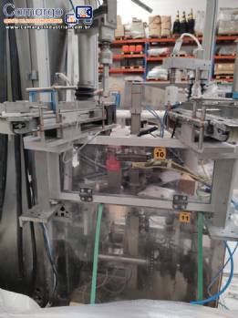 Linha automtica para envase de talco em potes Optima