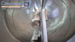 Tacho cozinhador a g�s em inox 100 litros Serinox com exaustor
