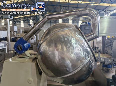 Drageadeira com talisca com bojo em aço inox Incapri 100 kg