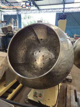 Drageadeira com talisca com bojo em aço inox Incapri 100 kg