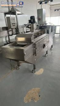 Pasteurizador em inox á gás de massas macarrão lasanha LB Italia 100 kg