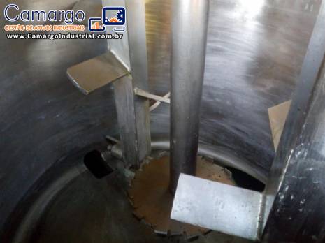 Batedeira planet�ria � v�cuo para 500 L