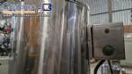 Tanque misturador encamisado em inox eltrico com hlice centrifuga tipo Cowles