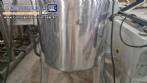 Tanque misturador encamisado em inox el�trico com h�lice centrifuga tipo Cowles 80 litros