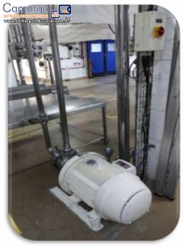 Moinho coloidal em ao inox REX-III/II/K Meteor 40 CV