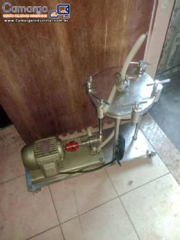 Filtro prensa bomba de transfer�ncia Erli