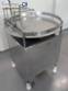 Mesa giratória em inox para frascos garrafas