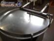 Mesa giratória em inox para frascos garrafas