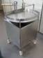 Mesa giratória em inox para frascos garrafas