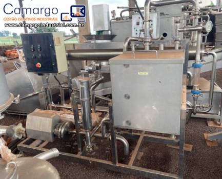 Sistema de filtração filtro por membranas WGM Sistemas 1.000 litros / h