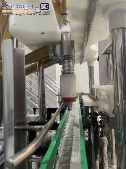 Envasadora automática linear em inox com 4 bicos UNITI