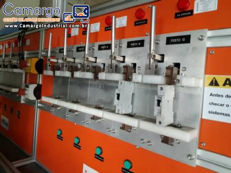Teste térmico disjuntores Isotron