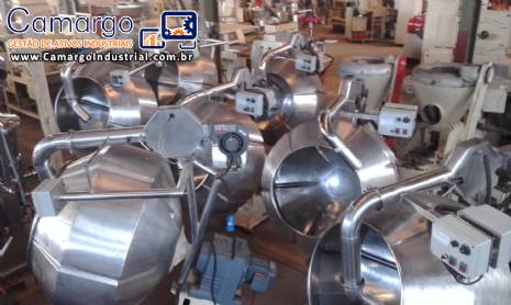 Drageadeiras em a�o inox tangerina 500 litros