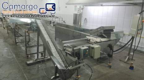 Linha para fabricao de canudos canudinhos de massa frito para rechear Toshiro Braslaer