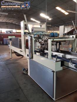 Enfardadeira autom�tica para garrafas e frascos Rodighero