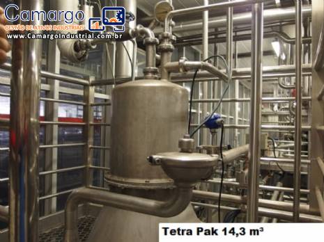 Linha para pasteurização Tetra Pak
