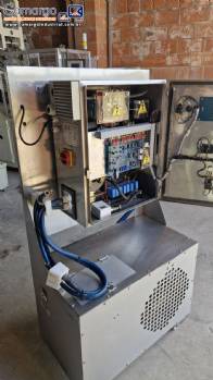 Seladora de tampas por induo automtica em inox para potes frascos GRC