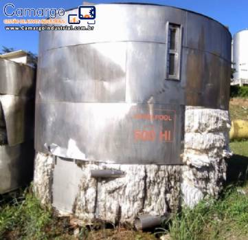 Tanque em a�o inox Whirlpool clareador filtrante