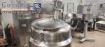 Tanque de agitao encamisado aquecido em inox 170 litros cowles