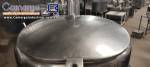 Tanque de agitao encamisado aquecido em inox 170 litros cowles
