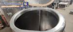 Tanque de agitao encamisado aquecido em inox 170 litros cowles