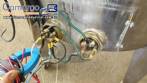 Tanque de agitao encamisado aquecido em inox 170 litros cowles