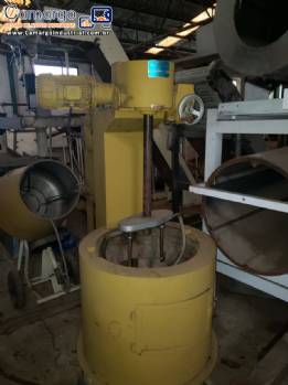 Tacho de cobre para crocante Incal 100 litros