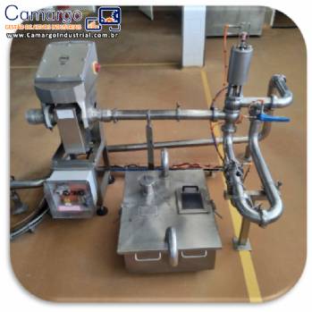 Detector de metais para tubulao Loma Systems IQ4 Pipeline para lquidos pastosos viscosos