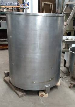 Tanque reservatório inox 800 L