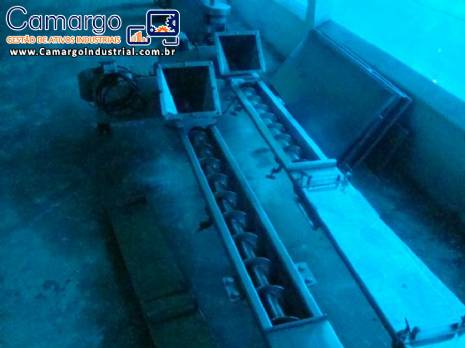 Esteiras com rosca em a�o inox