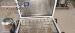 Misturador ribbon blender em aço inox com revestimento interno poliamida Bravaeco 50 litros
